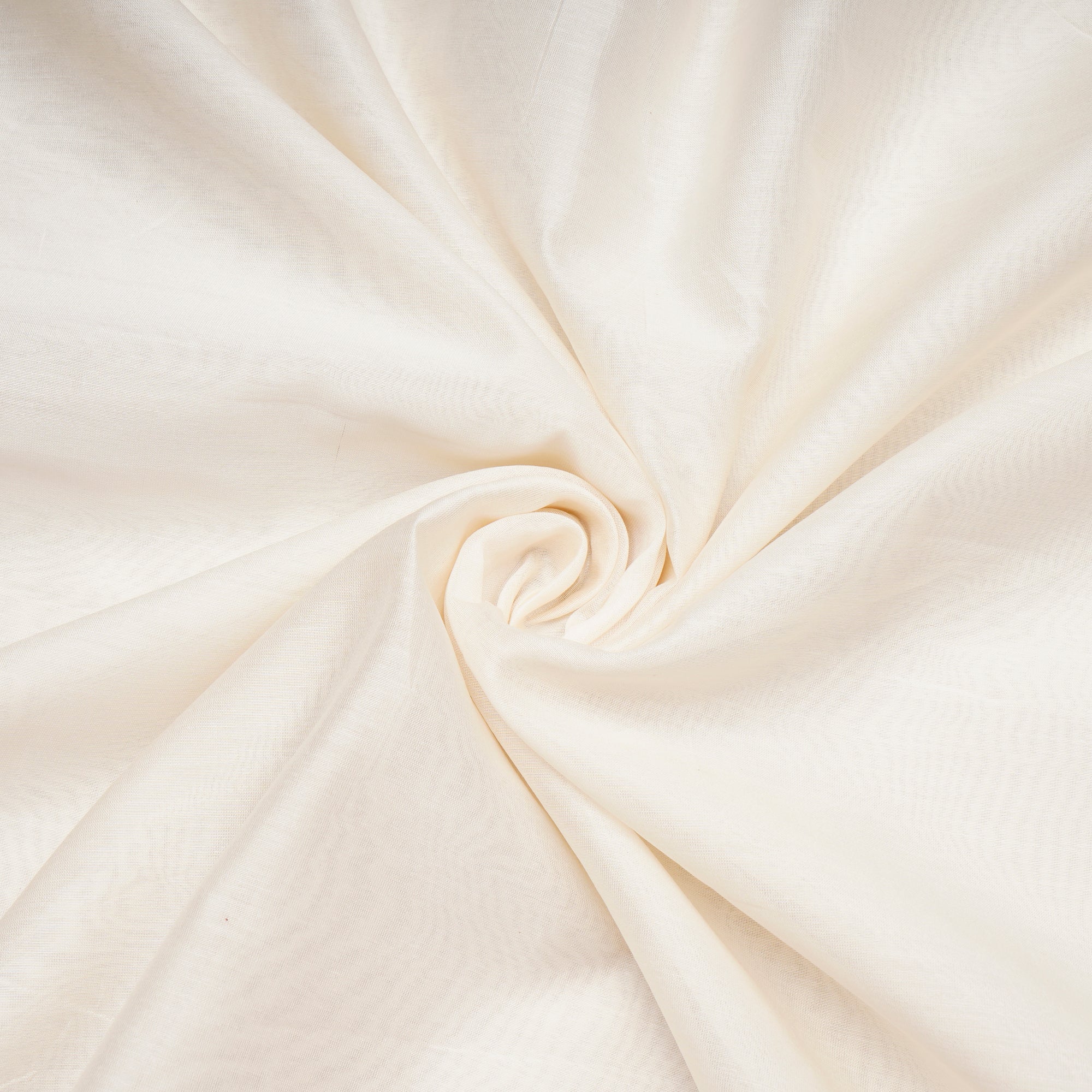 Off White Color 60 GLM Chanderi Silk Dyeable Fabric