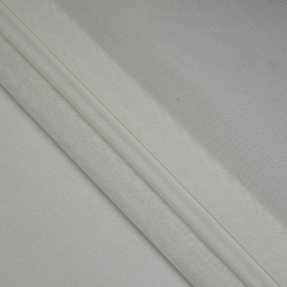 White Color Spun Cotton Fabric