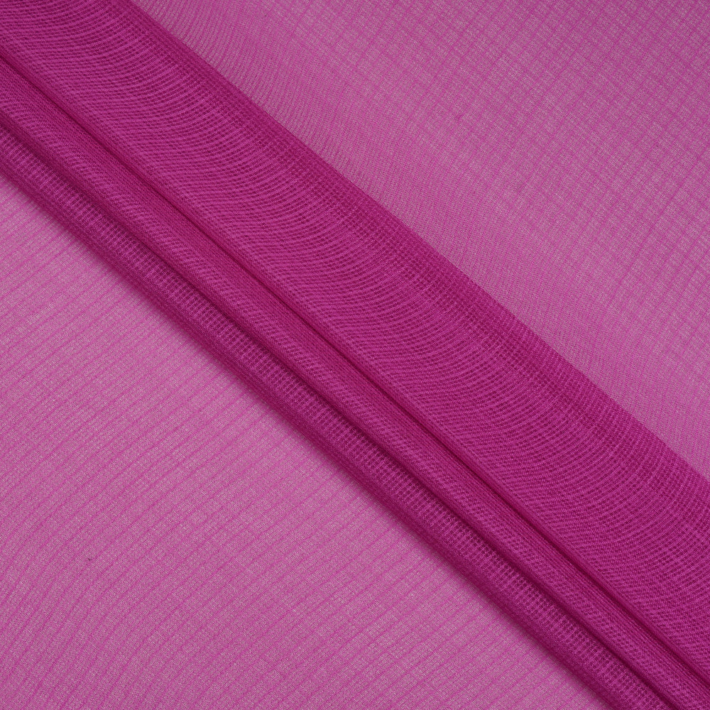 Pink Color Kota Silk Fabric