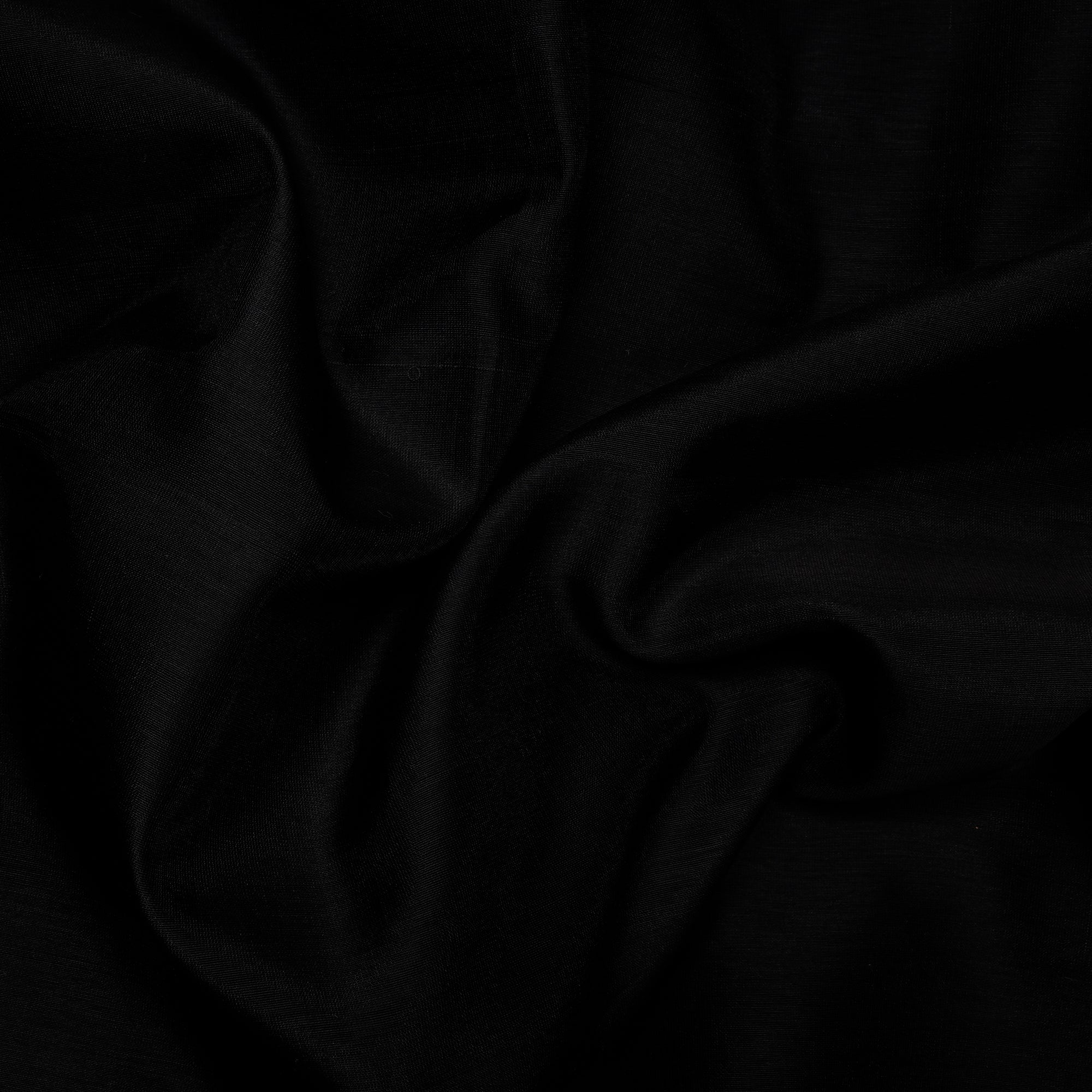 Black Color Maheshwari Fabric