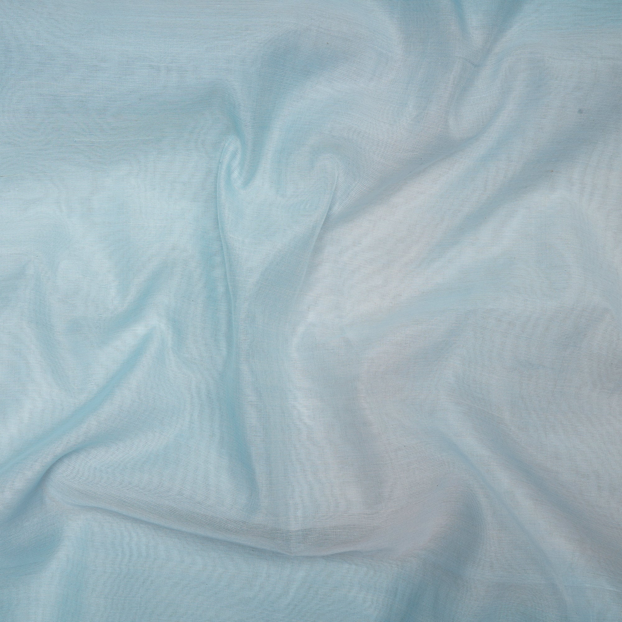 Blue Color Piece Dyed Fine Chanderi Fabric