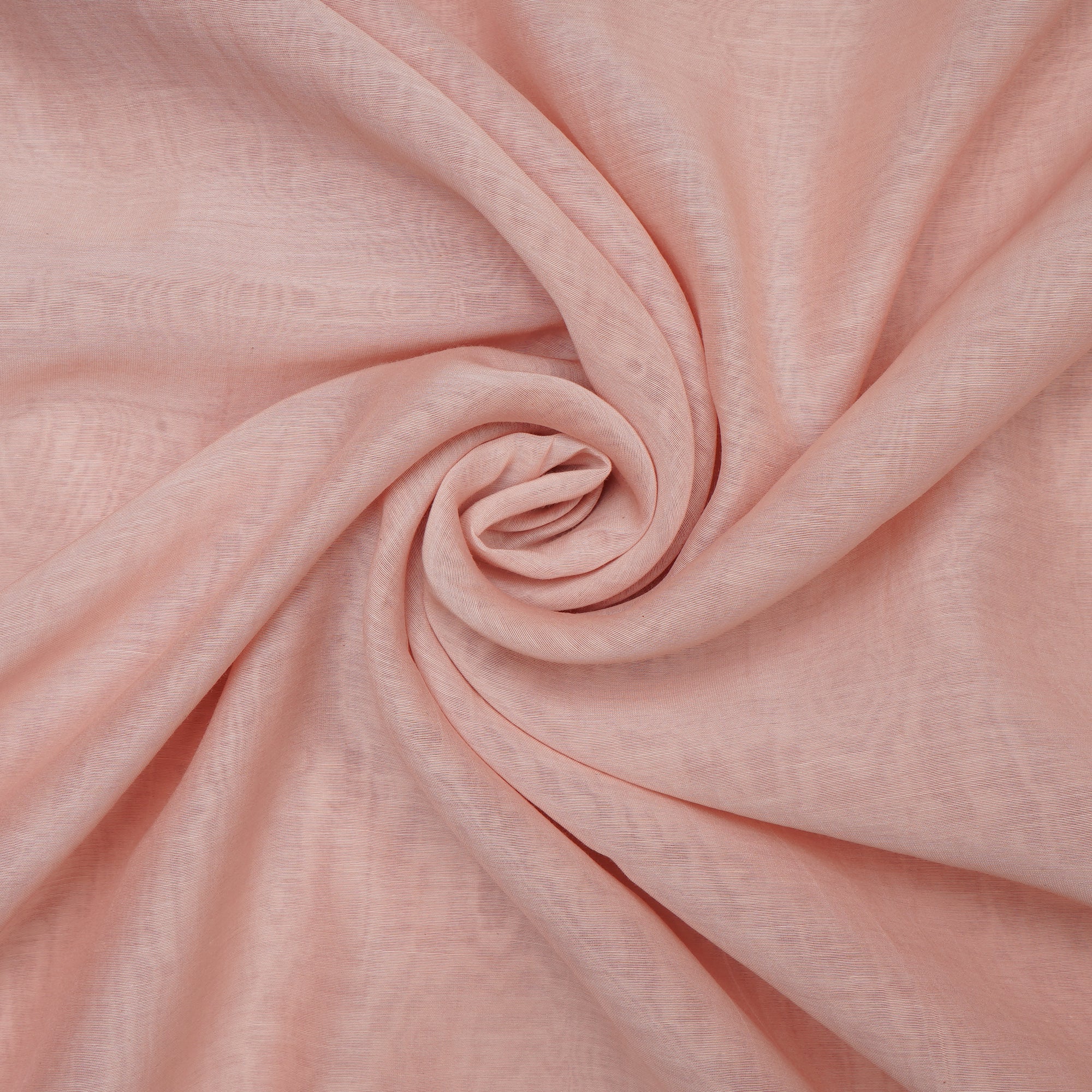Blush Color Pure Fine Chanderi Fabric