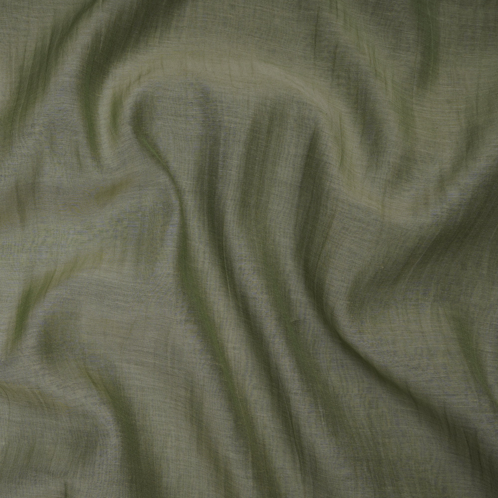 Sage Green Pure Fine Chanderi Fabric