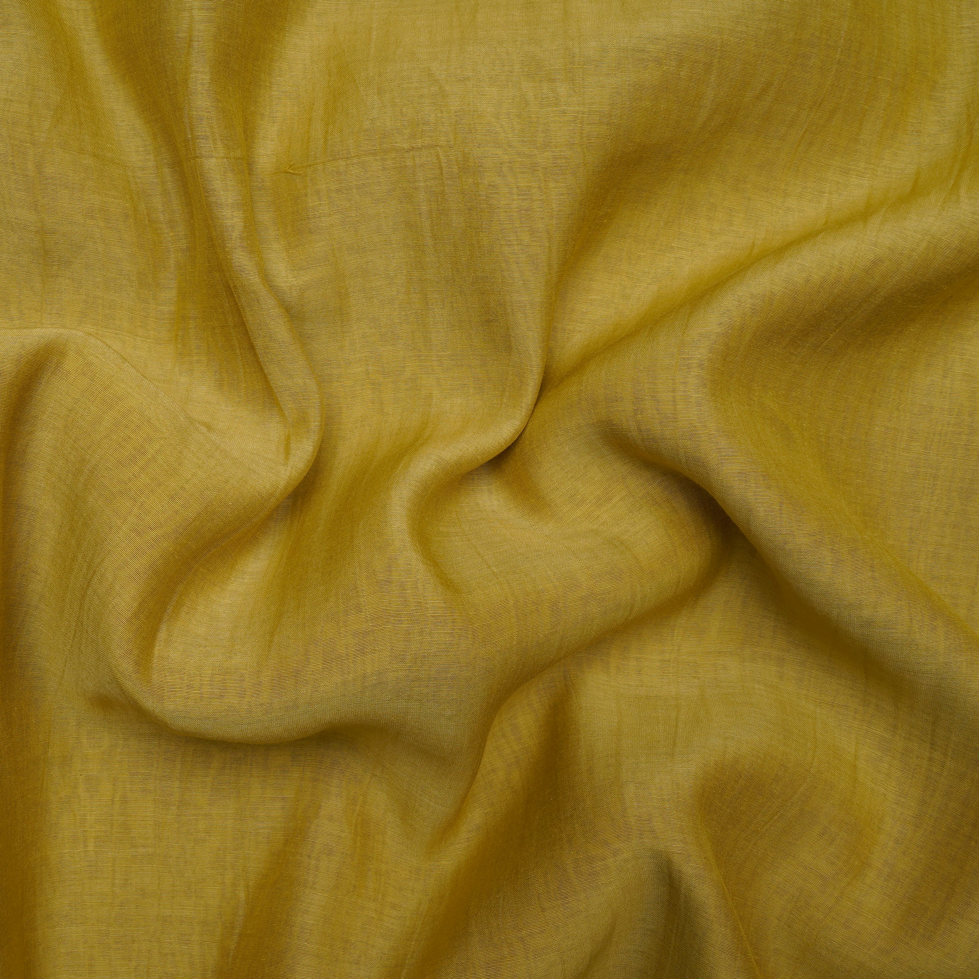 Corn Color Piece Dyed Fine Chanderi Fabric