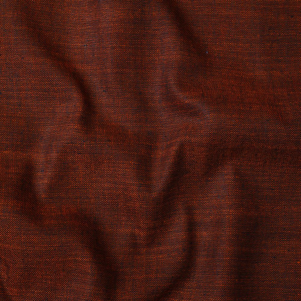 Brown Color Natural Matka Silk Fabric