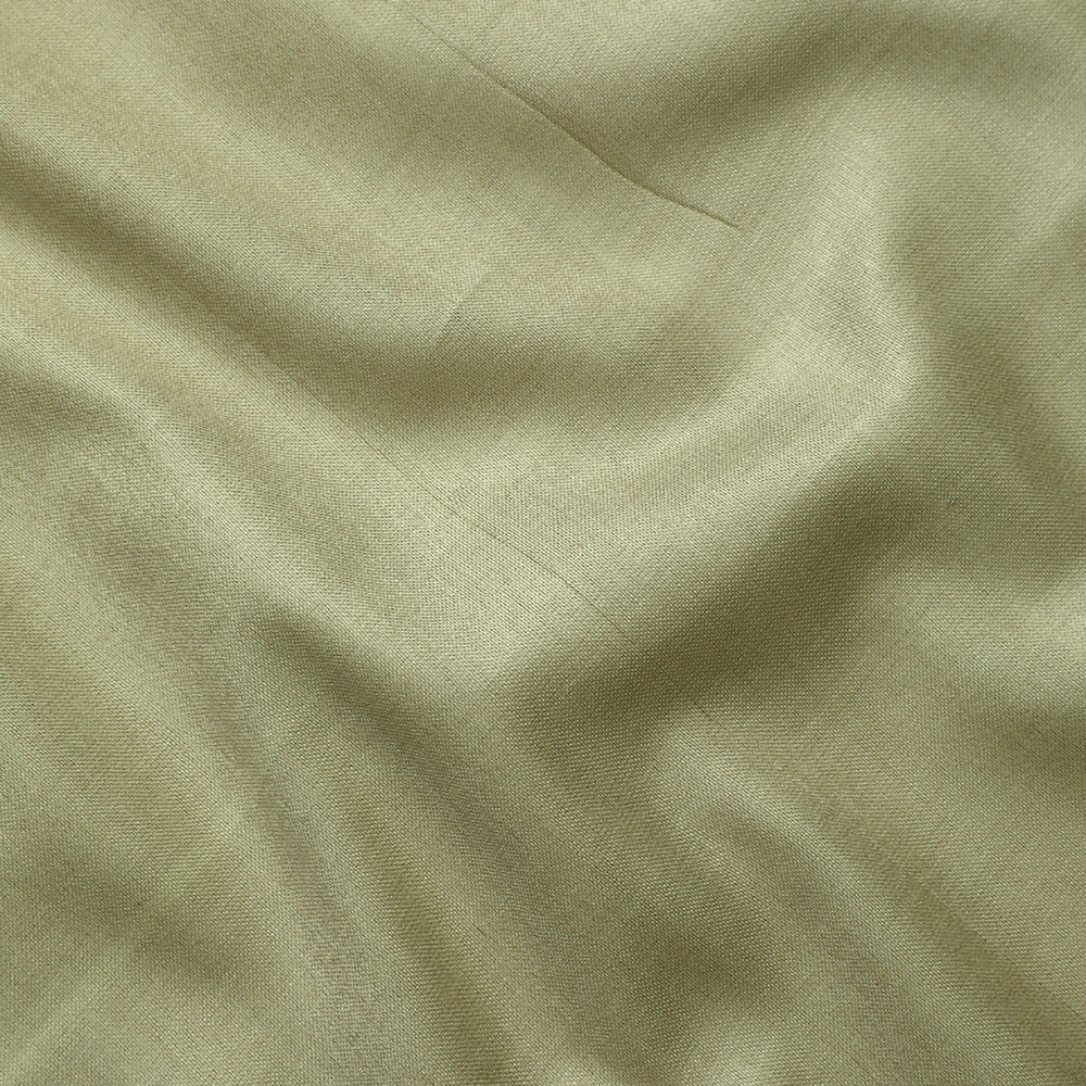 Beige Color Natural Tussar Cotton Silk Fabric
