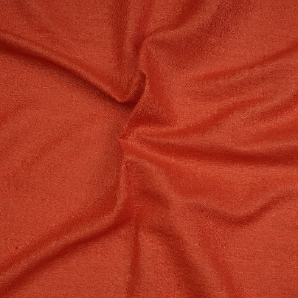 Red Color Matka Silk Fabric