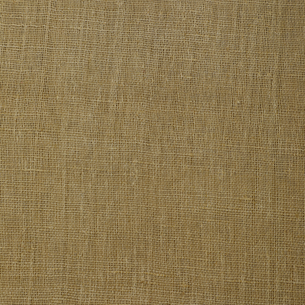 Camel Brown Color Natural Matka Silk Fabric