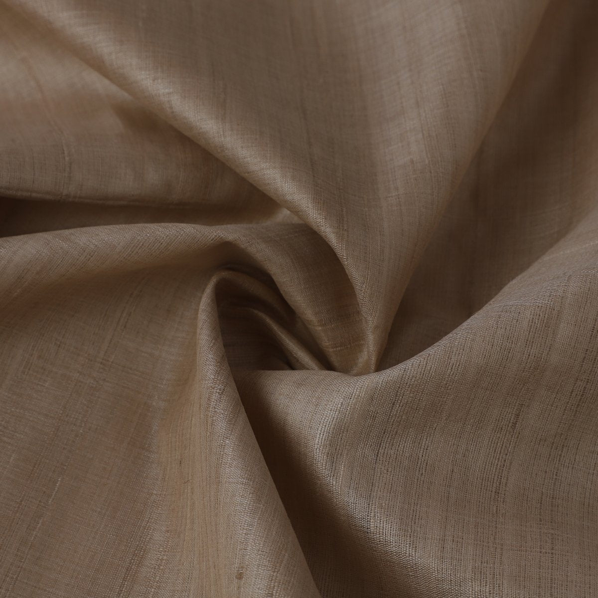 Beige Color Desi Tussar Silk Dyeable Fabric