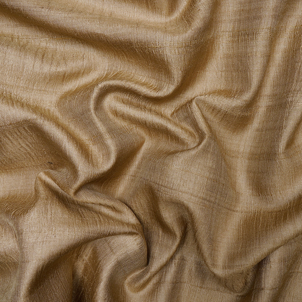 Natural Color Desi Tussar Silk Fabric