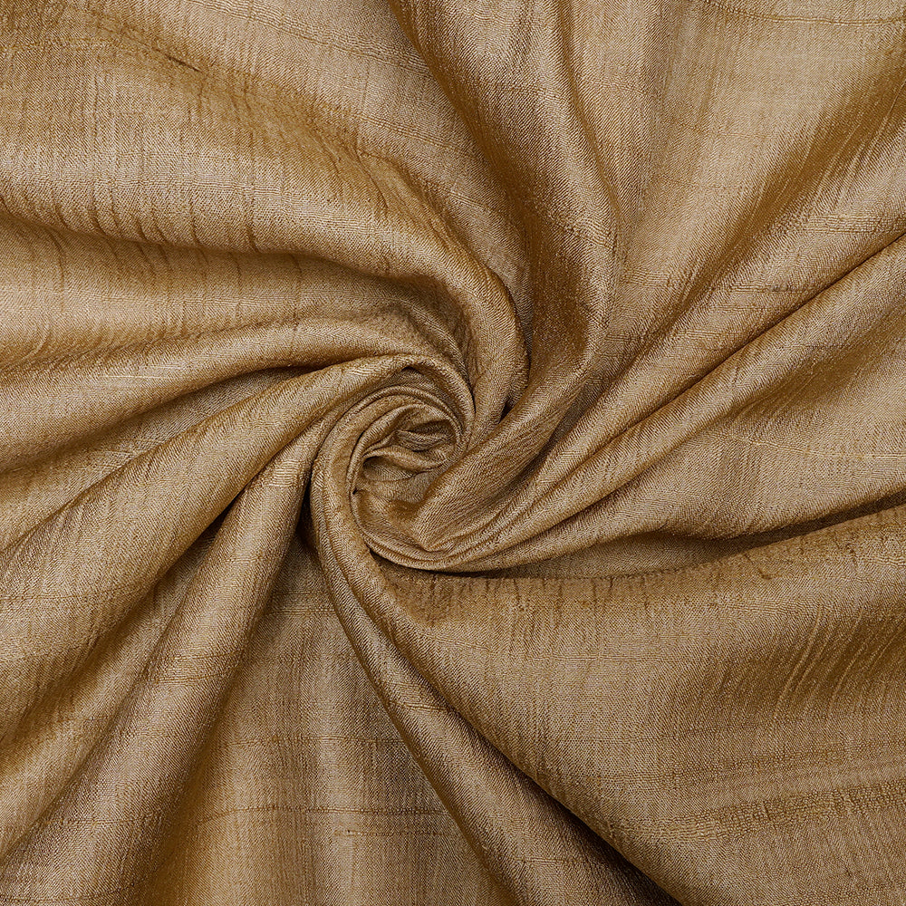 Natural Color Desi Tussar Silk Fabric