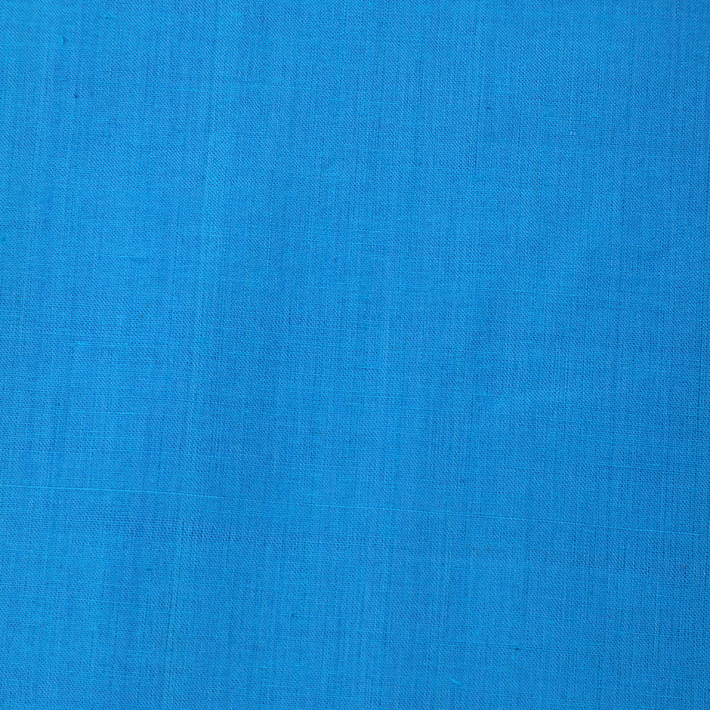 Blue Color Mangalgiri Cotton Fabric
