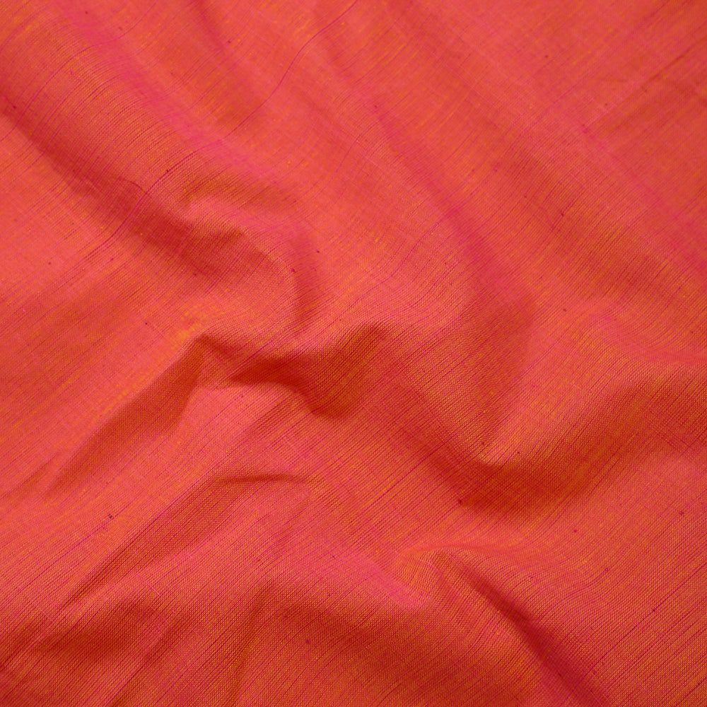 Light Carmine Pink Color Mangalgiri Cotton Fabric