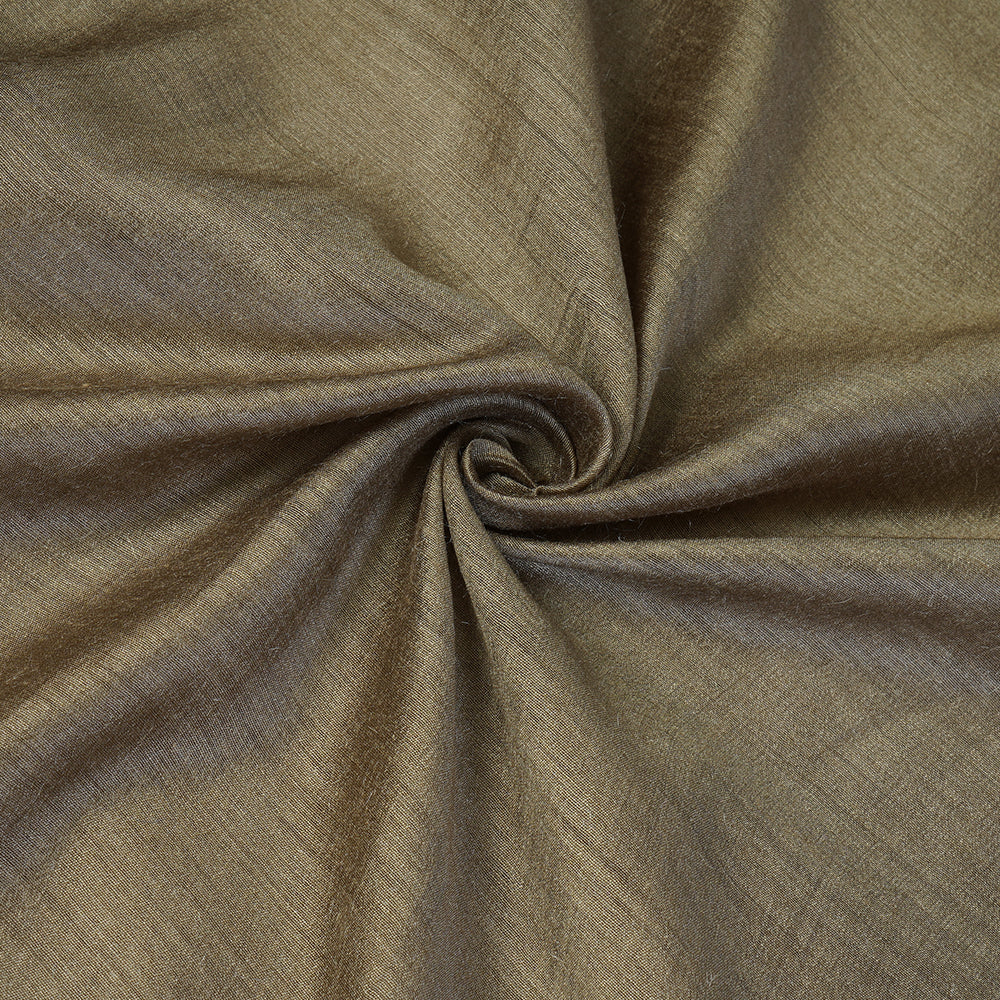 Stone Color Muga Kora Silk Fabric