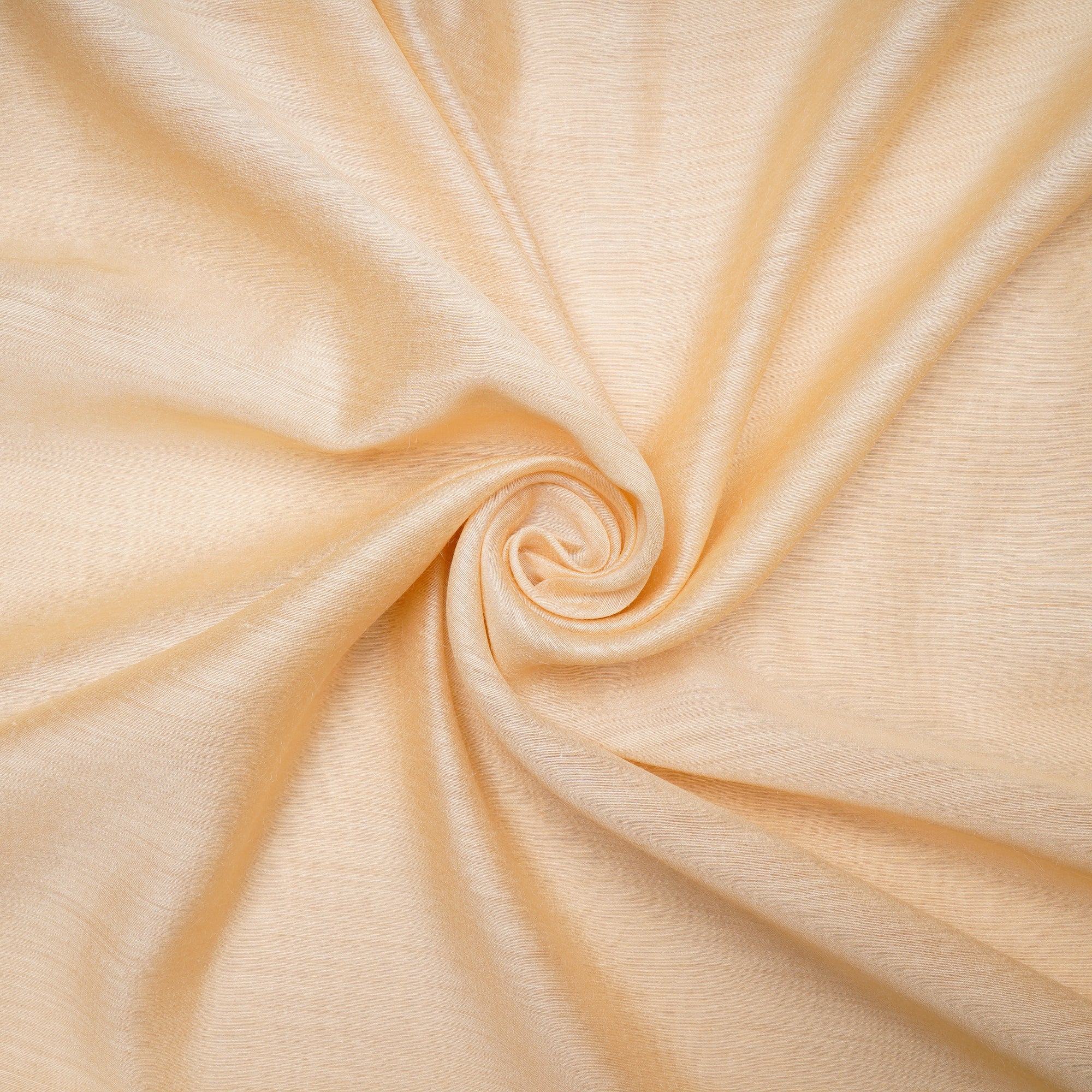 Cream Piece Dyed Pure Muga Silk Fabric