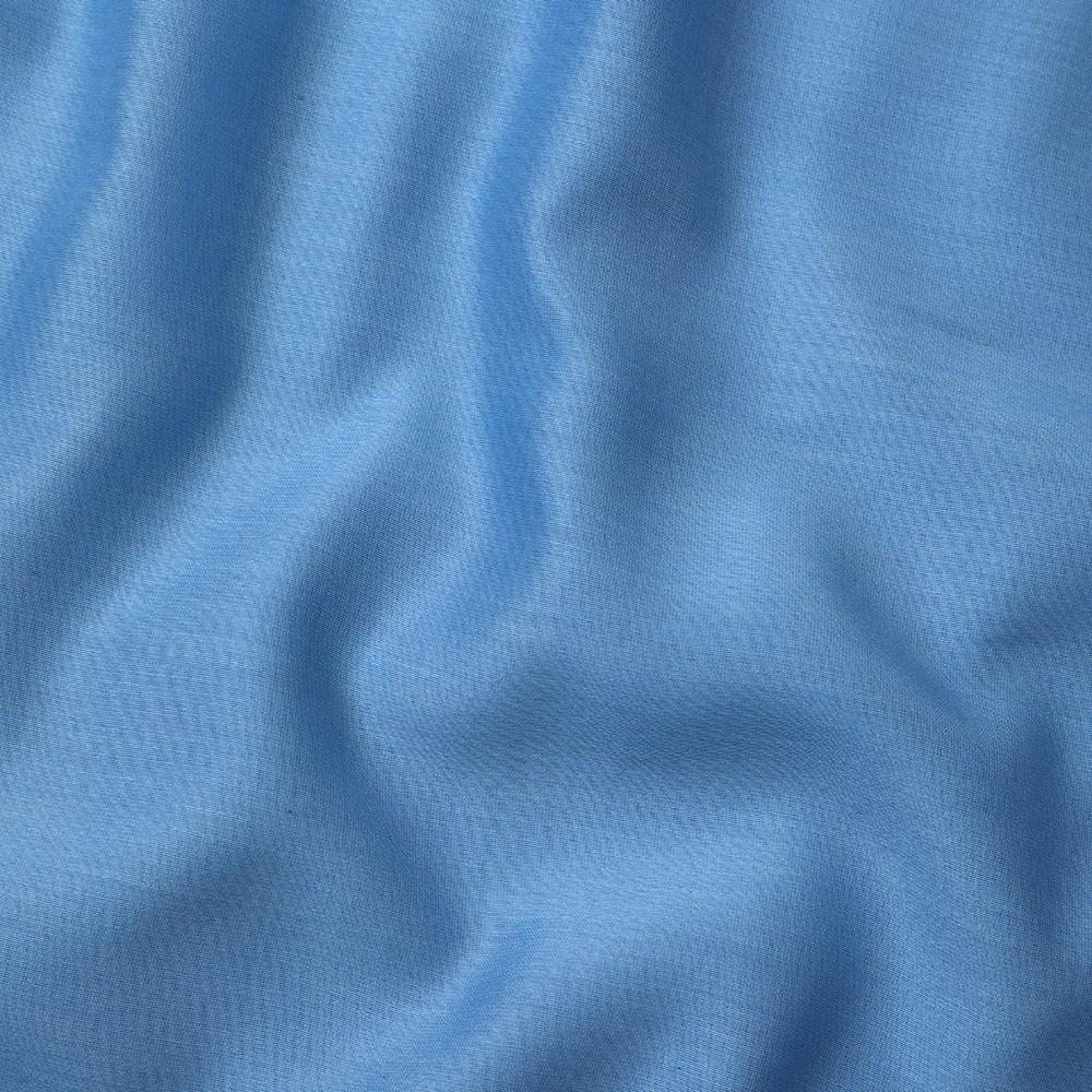 Ice Blue Color Piece Dyed Rapier Chanderi Fabric