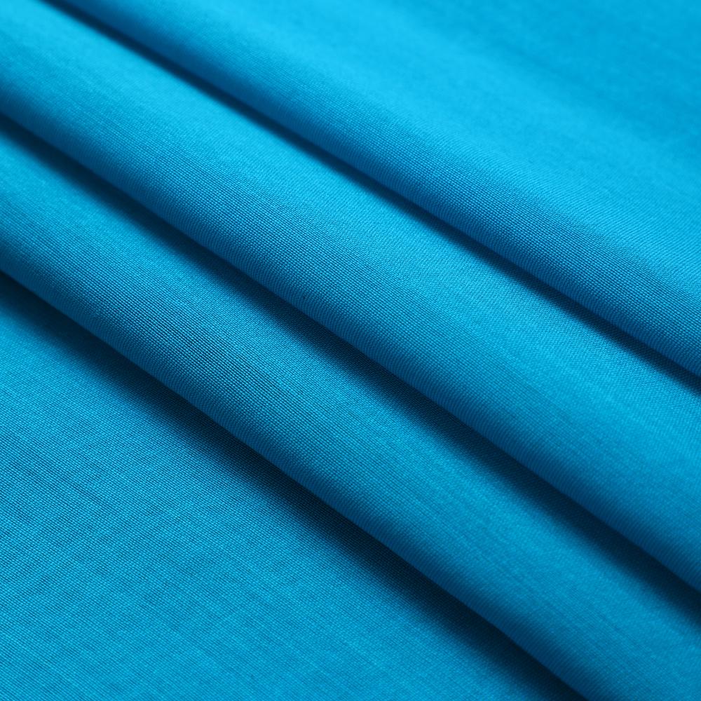 Blue Color Piece Dyed Rapier Chanderi Fabric