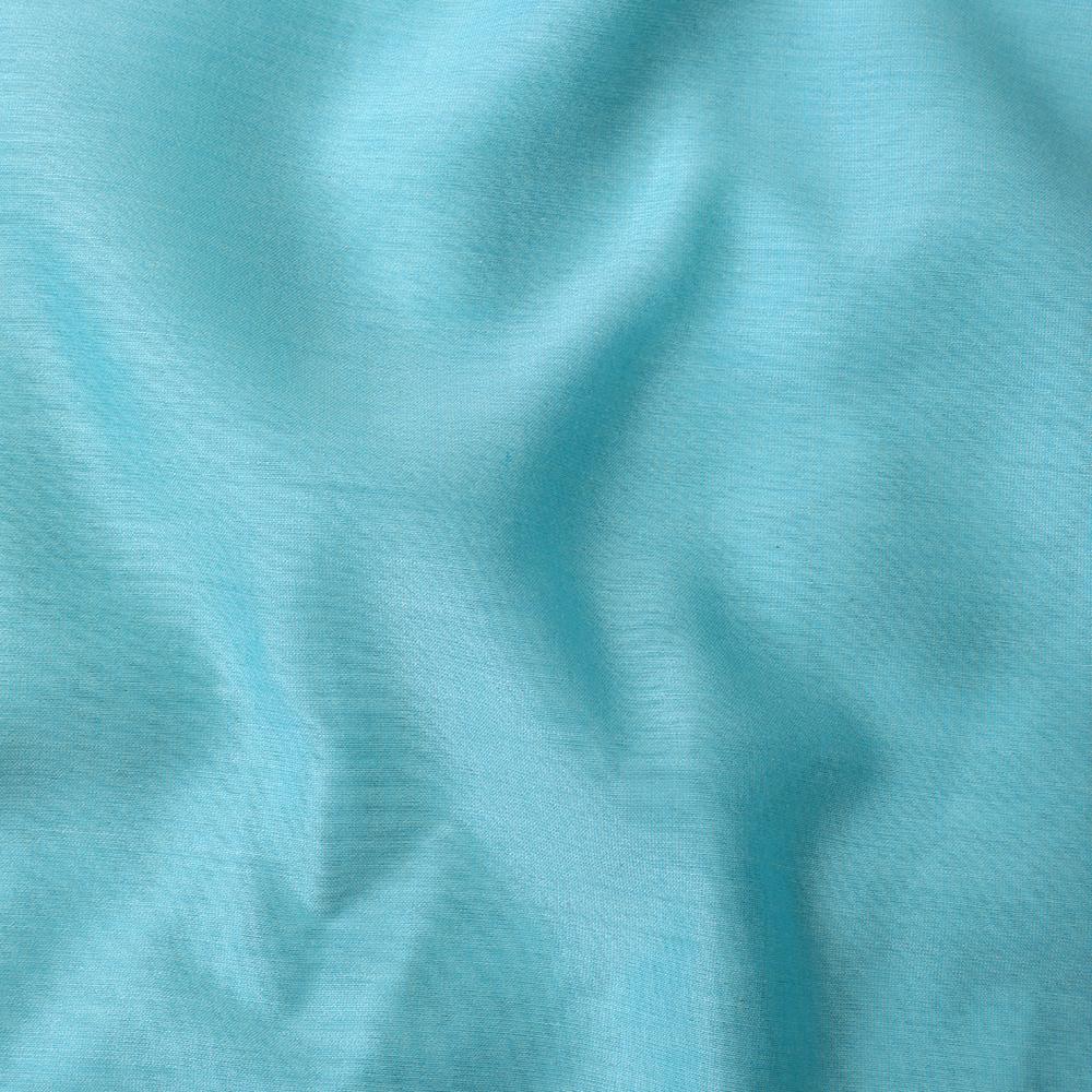 Light Blue Color Piece Dyed Rapier Chanderi Fabric