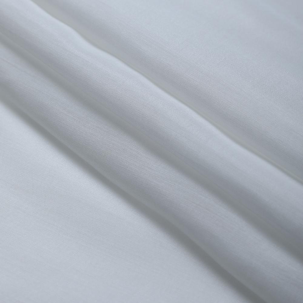 White Color Modal Silk Fabric