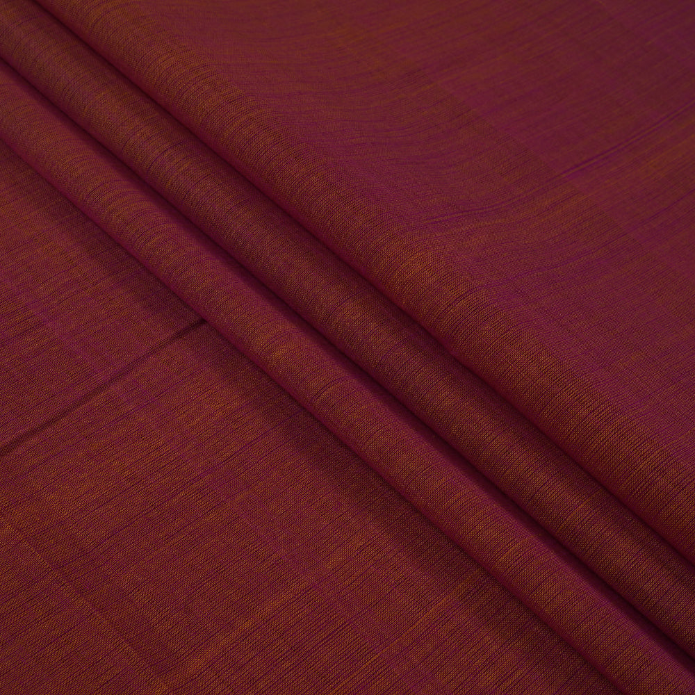 Brown Color Mangalgiri Cotton Fabric