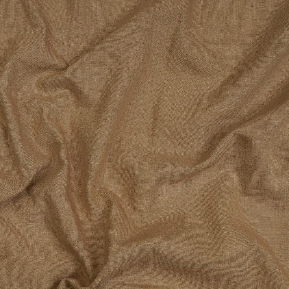 Dust Color Handwoven Handspun Cotton Fabric