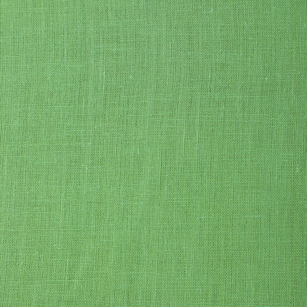 Pear Color Handwoven Handspun Muslin Cotton Fabric