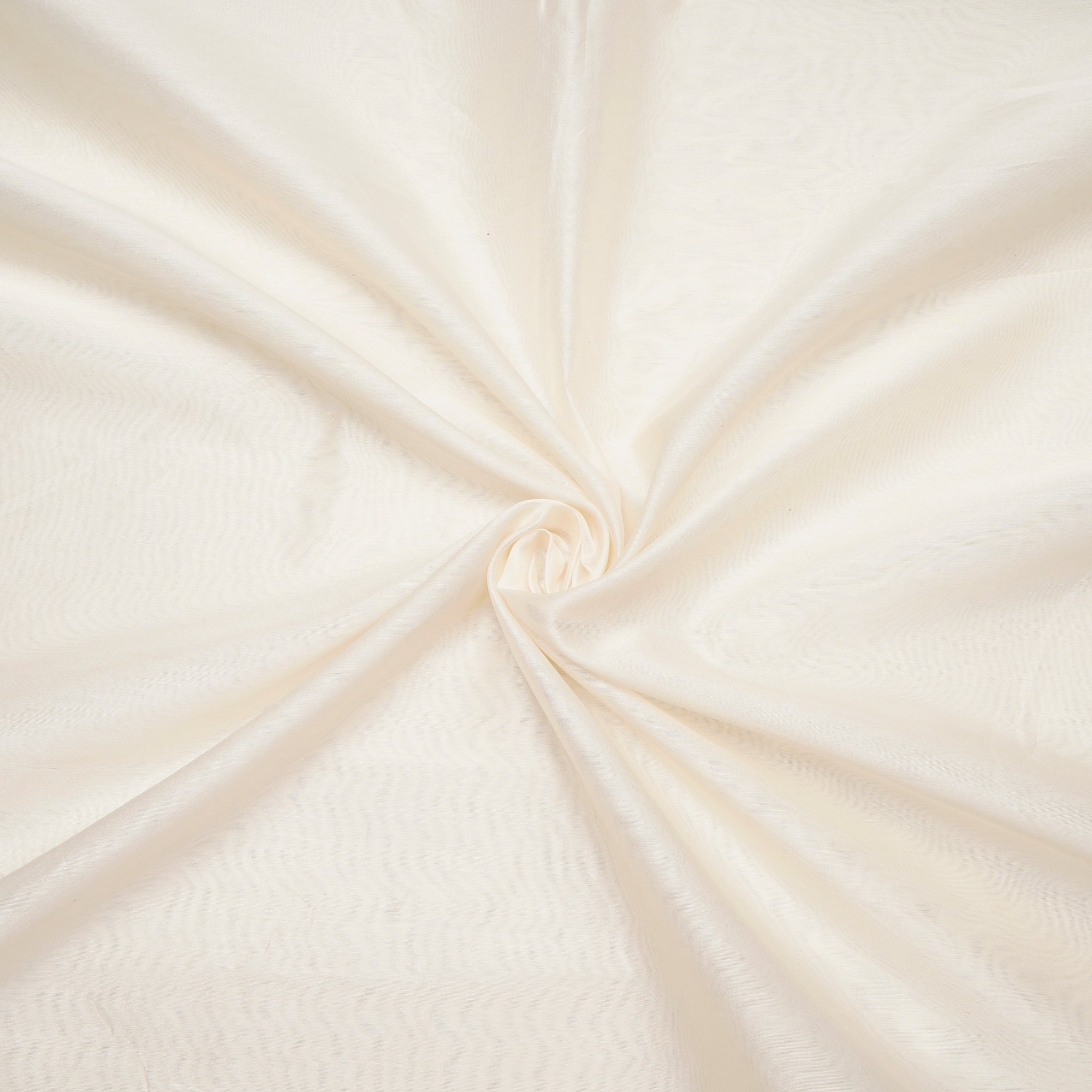 Off White Color 70 GLM Silk Chanderi Dyeable Fabric