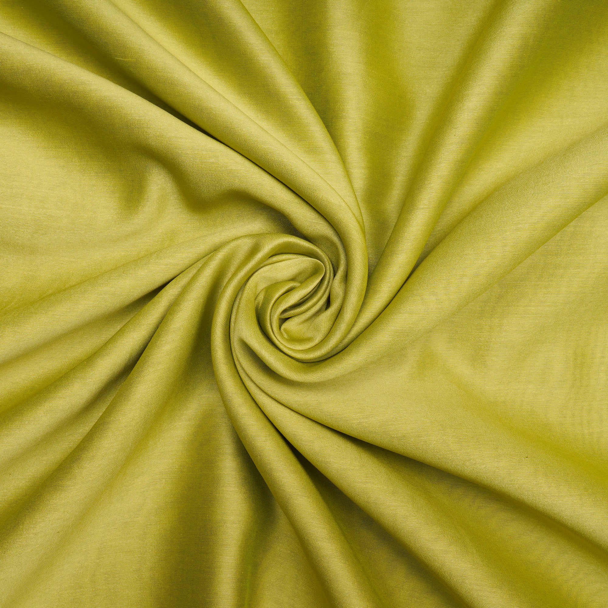 Parrot Green Piece Dyed Pure Chanderi Fabric