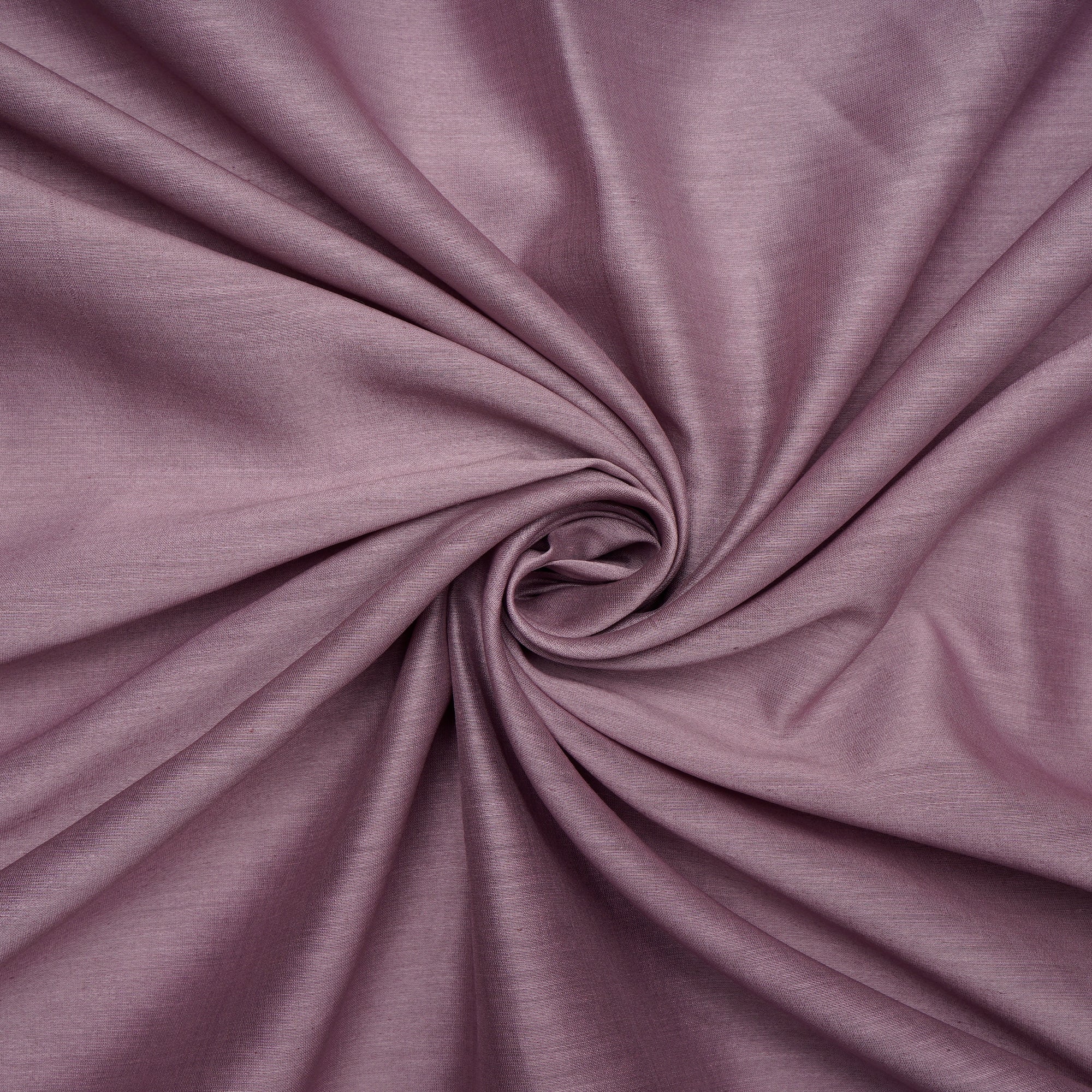 Lavender Piece Dyed Pure Chanderi Fabric