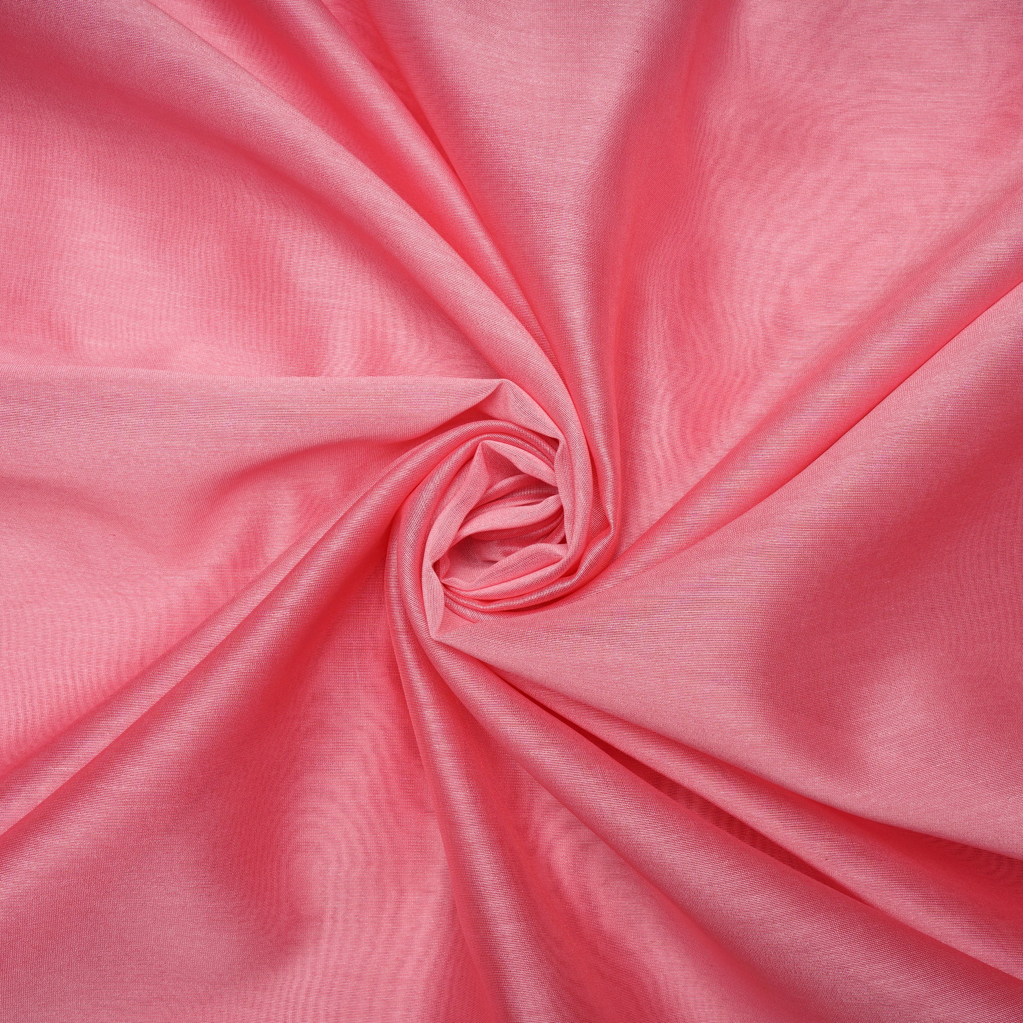 Baby Pink Piece Dyed Pure Chanderi Fabric