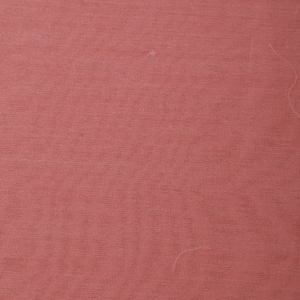 Pink Color Piece Dyed Chanderi Fabric
