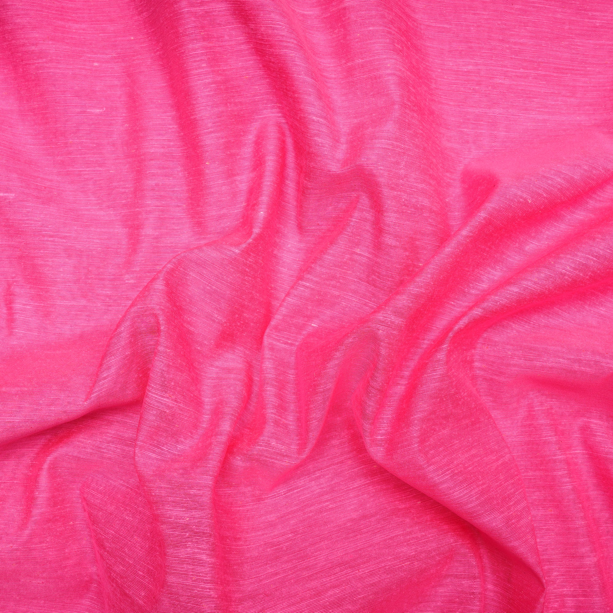 Light Pink Color Natural Noile Silk Fabric