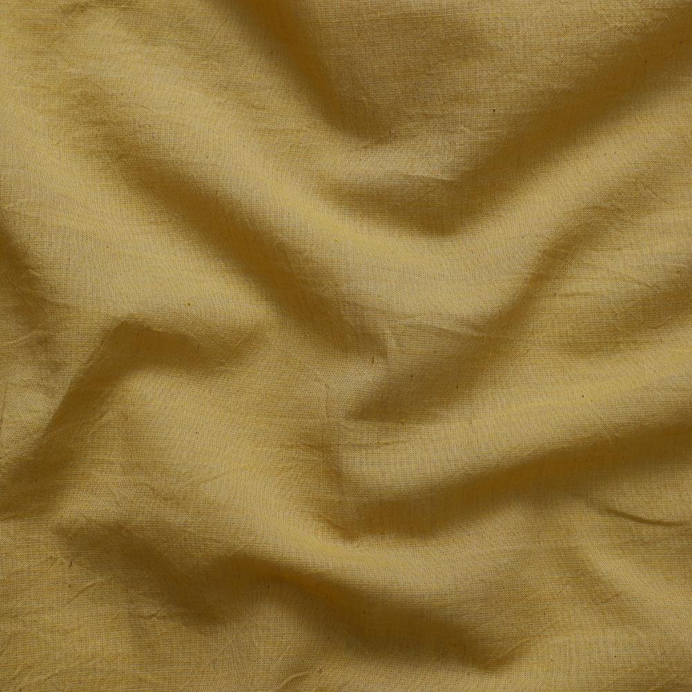 GoldenRod Color Yarn Dyed Muslin Cotton Fabric