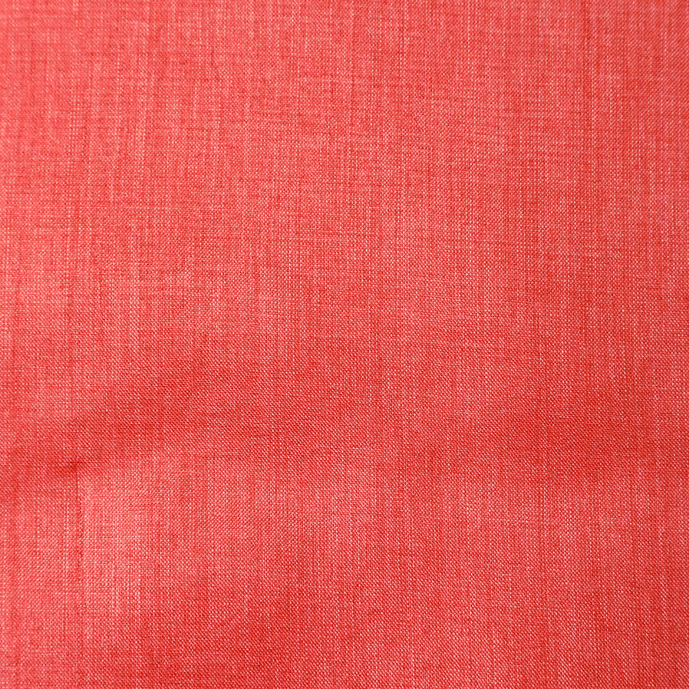 Red Color Piece Dyed Natural Tussar Silk Fabric