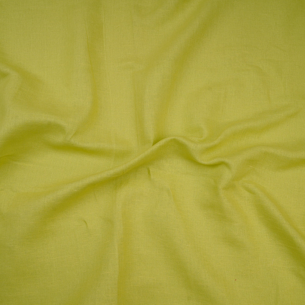 Australian Mint Color Linen Silk Matka Fabric