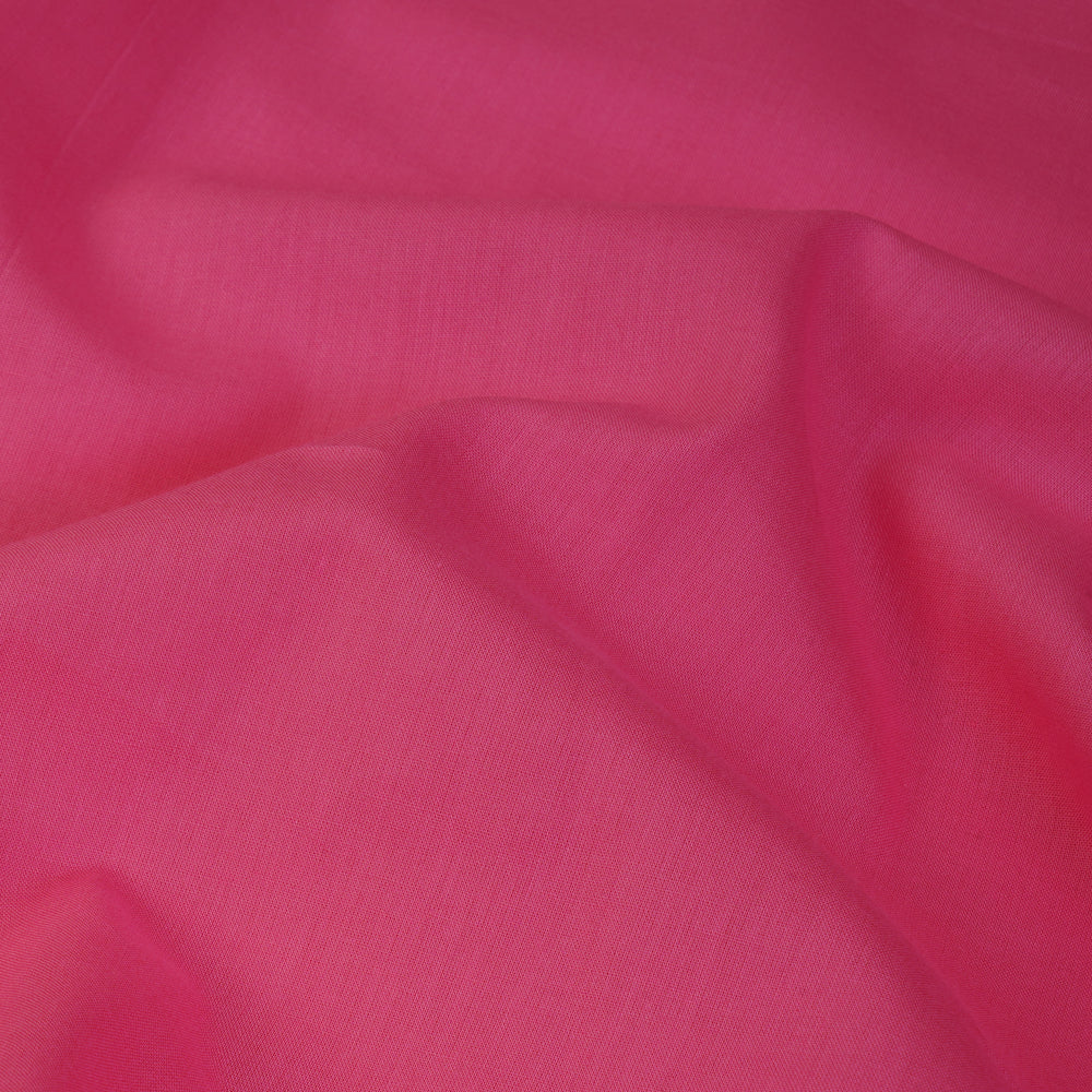Pink Color Piece Dyed Cotton Voile Fabric
