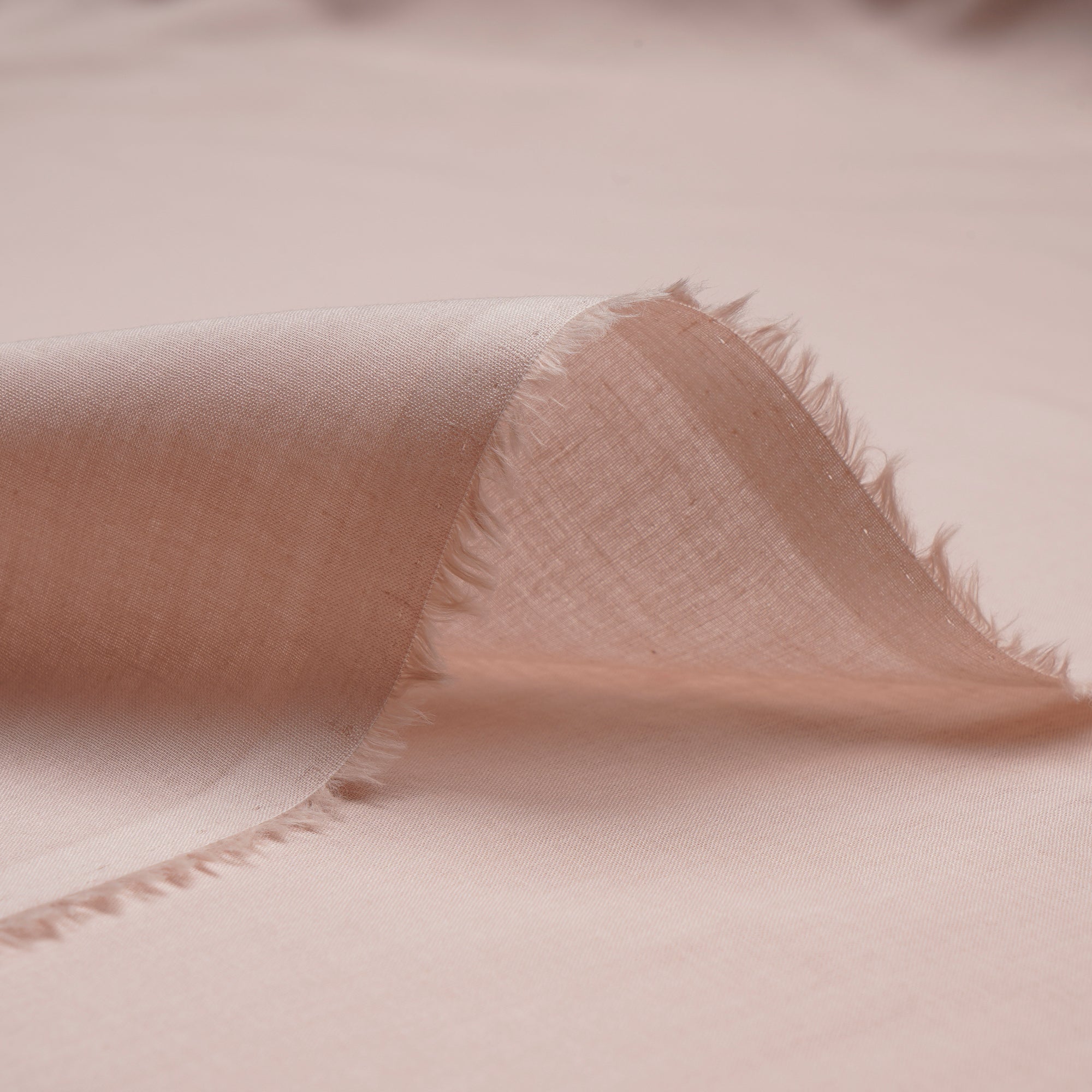 Pink Tint Color Cotton Voile Fabric