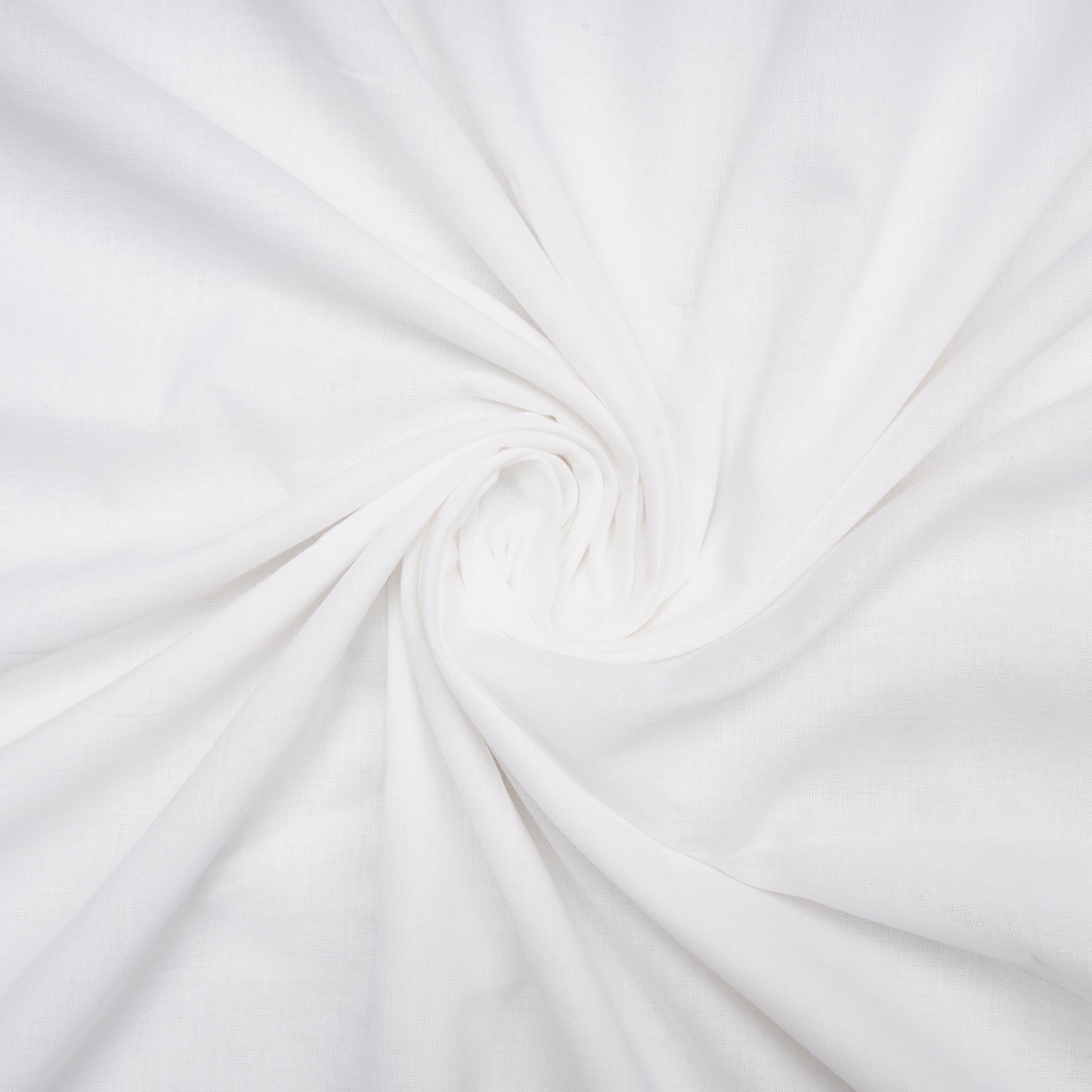 White Color Cotton Cambric Dyeable Fabric