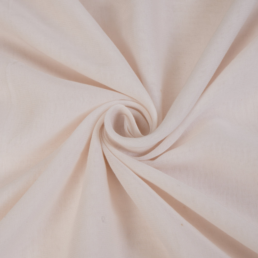 Off White Color Viscose Terry Voile Fabric