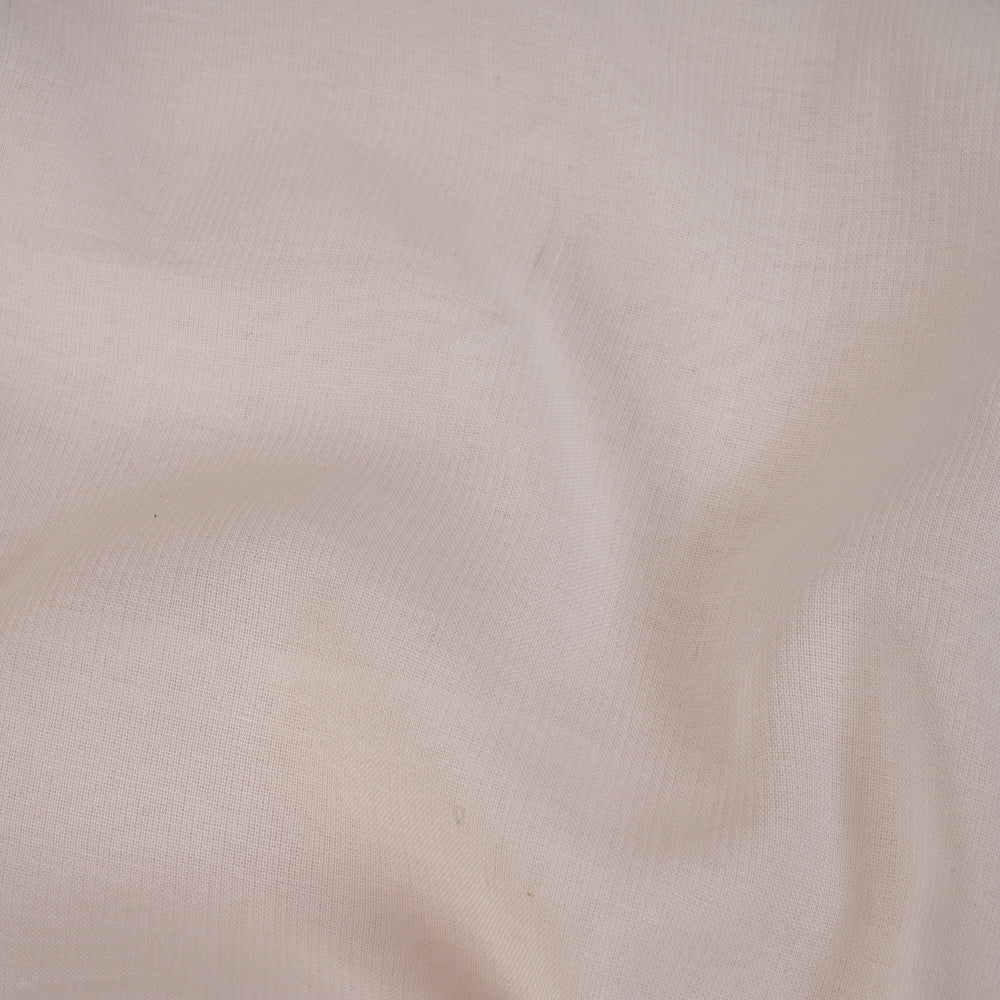 Off White Color Viscose Terry Voile Fabric