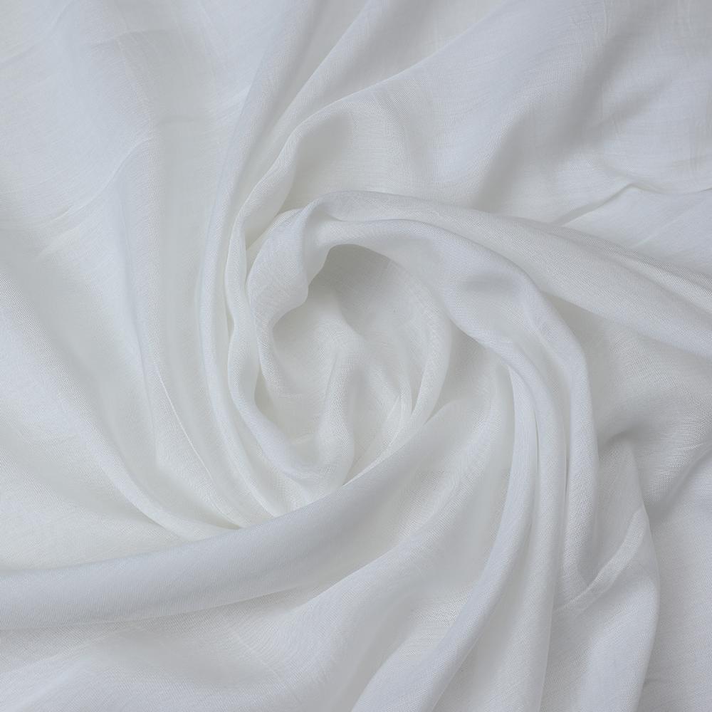 Off White Color Bemberg Modal Fabric
