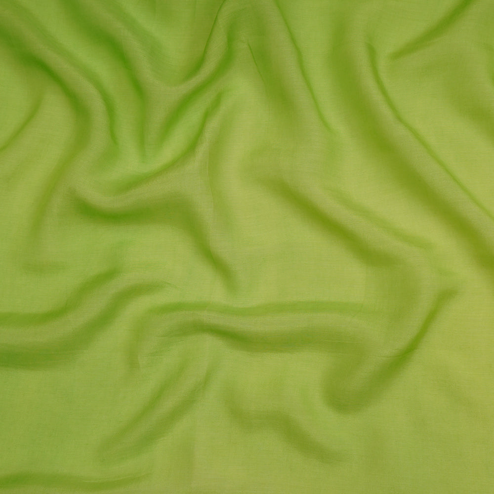 Light Lime Color Bemberg Modal Fabric