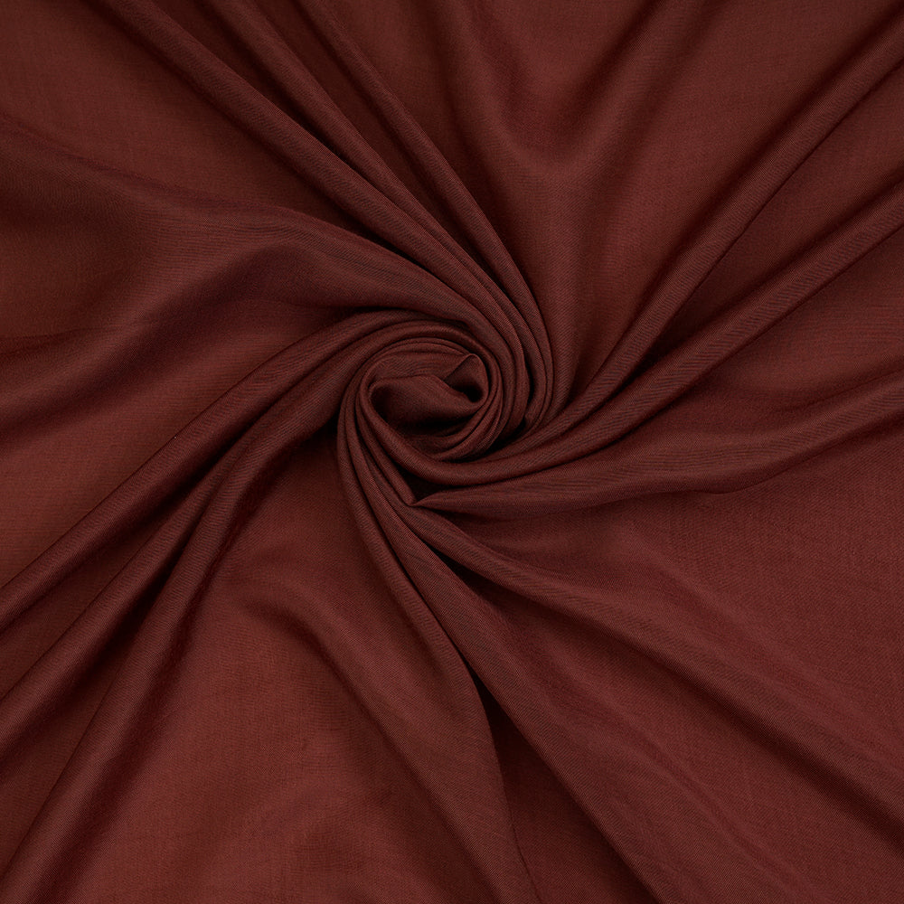 Brown Color Bemberg Modal Fabric