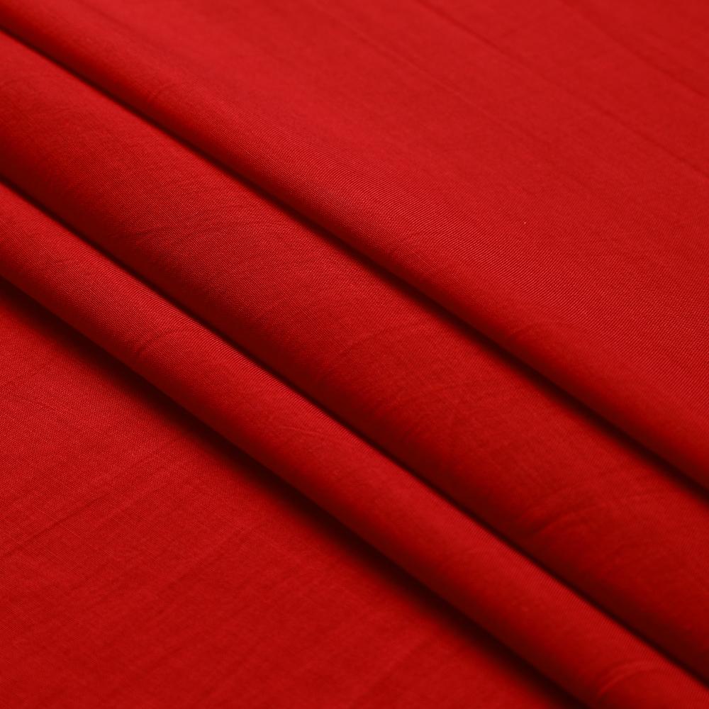 Red Color Bemberg Modal Fabric