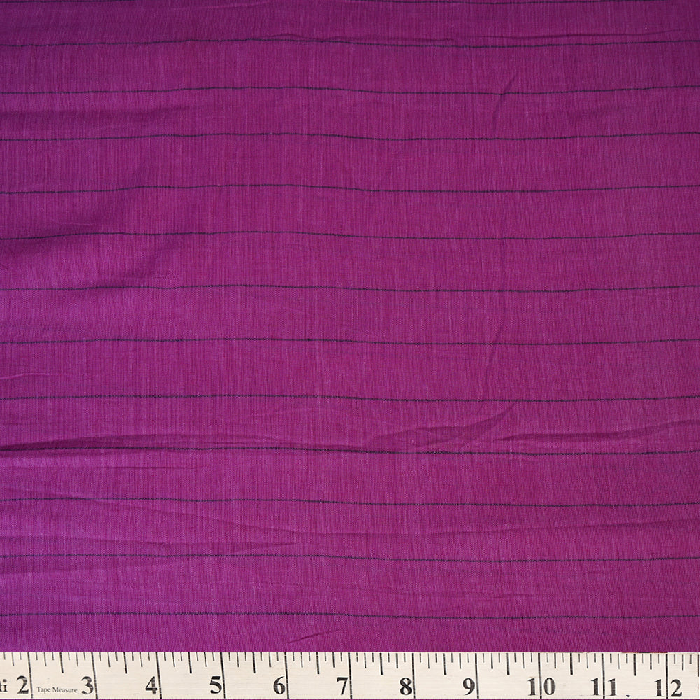 Pink Color Handloom Cotton Fabric