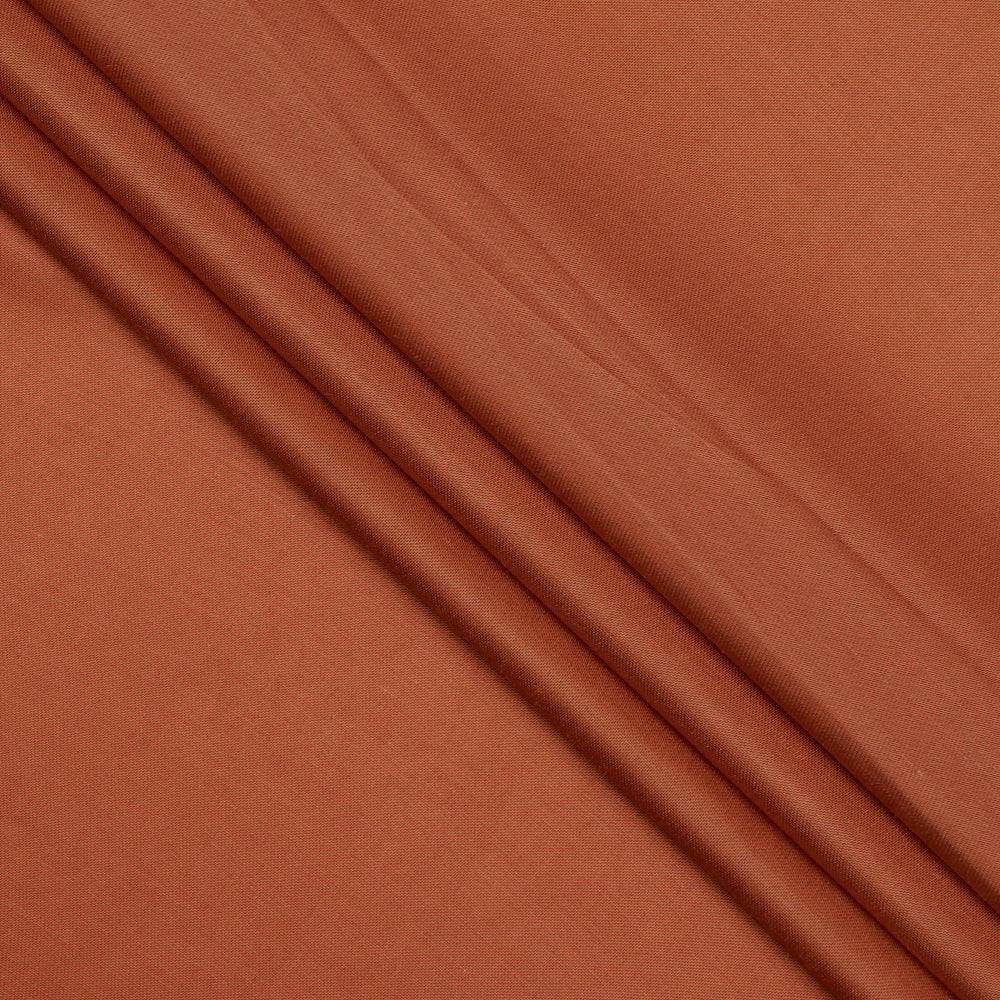 Salmon Color Bemberg Modal Satin Fabric