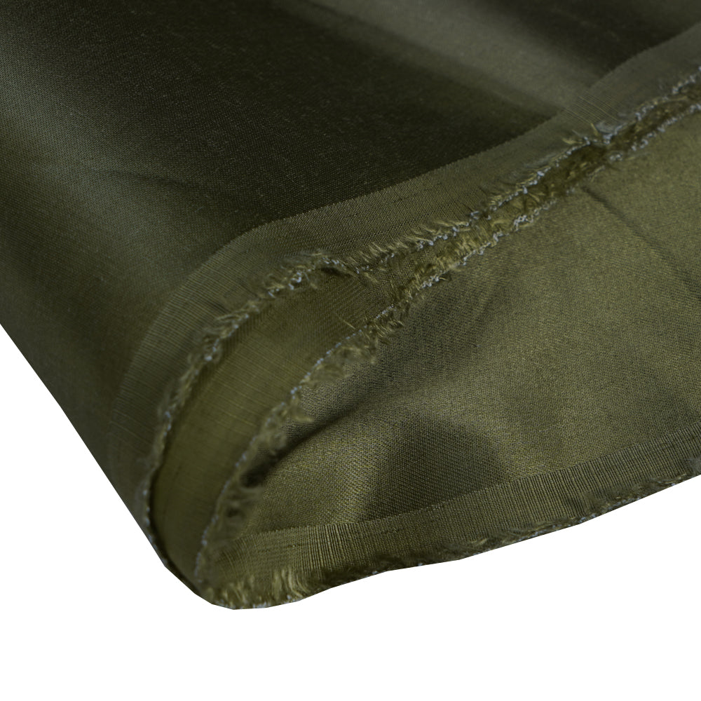 Military Green Color Modal Satin Fabric