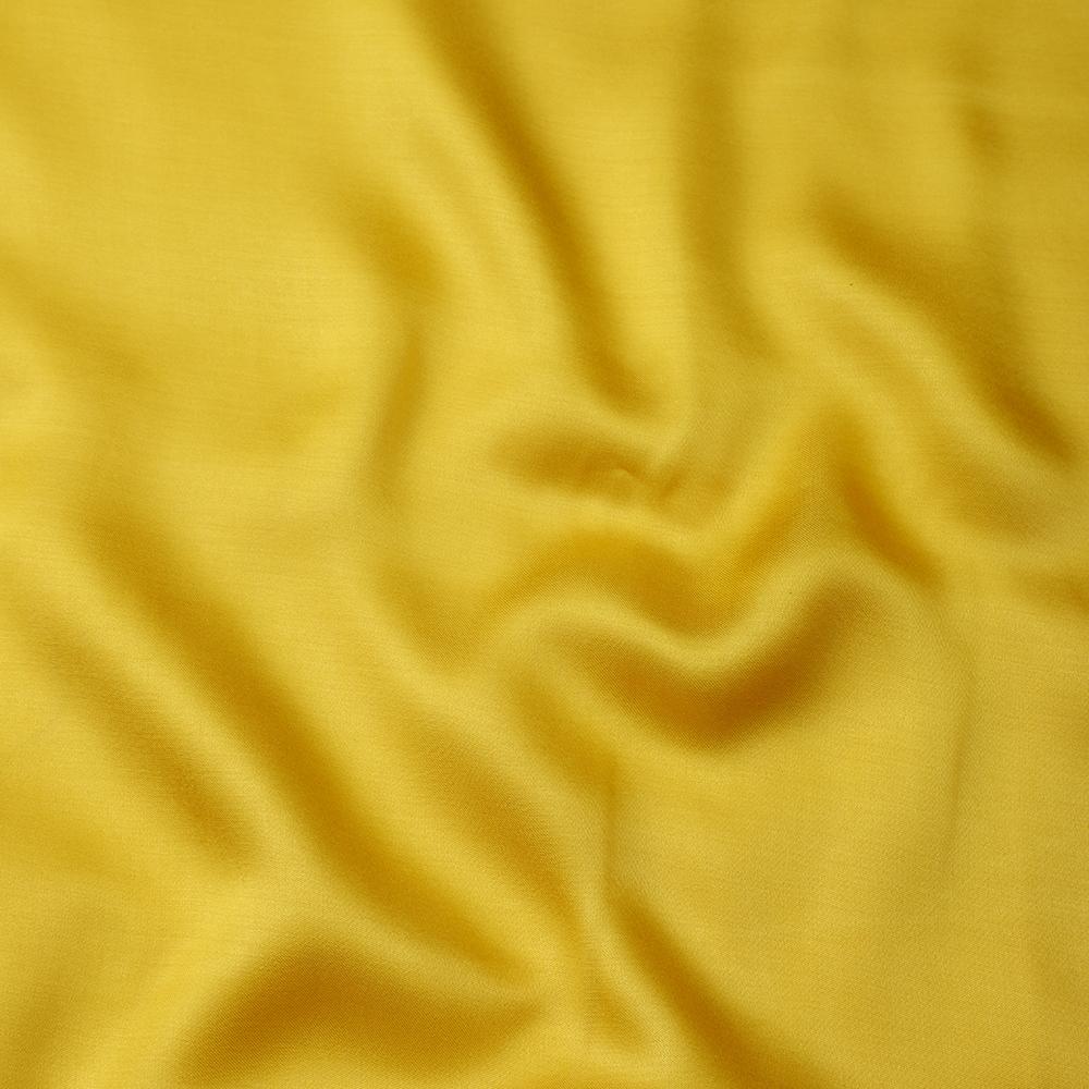 Cyber Yellow Color Modal Satin Bemberg Fabric