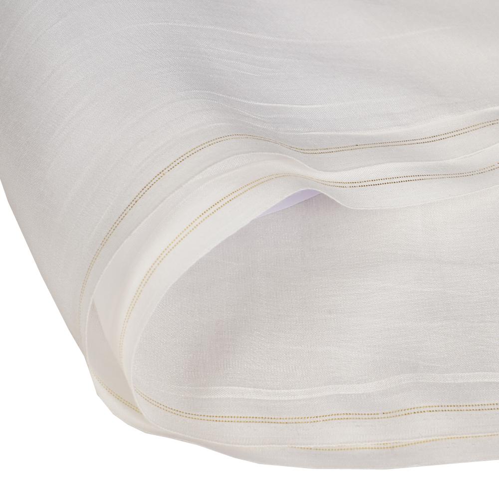 White Color Plain Bemberg Modal Dyeable Fabric