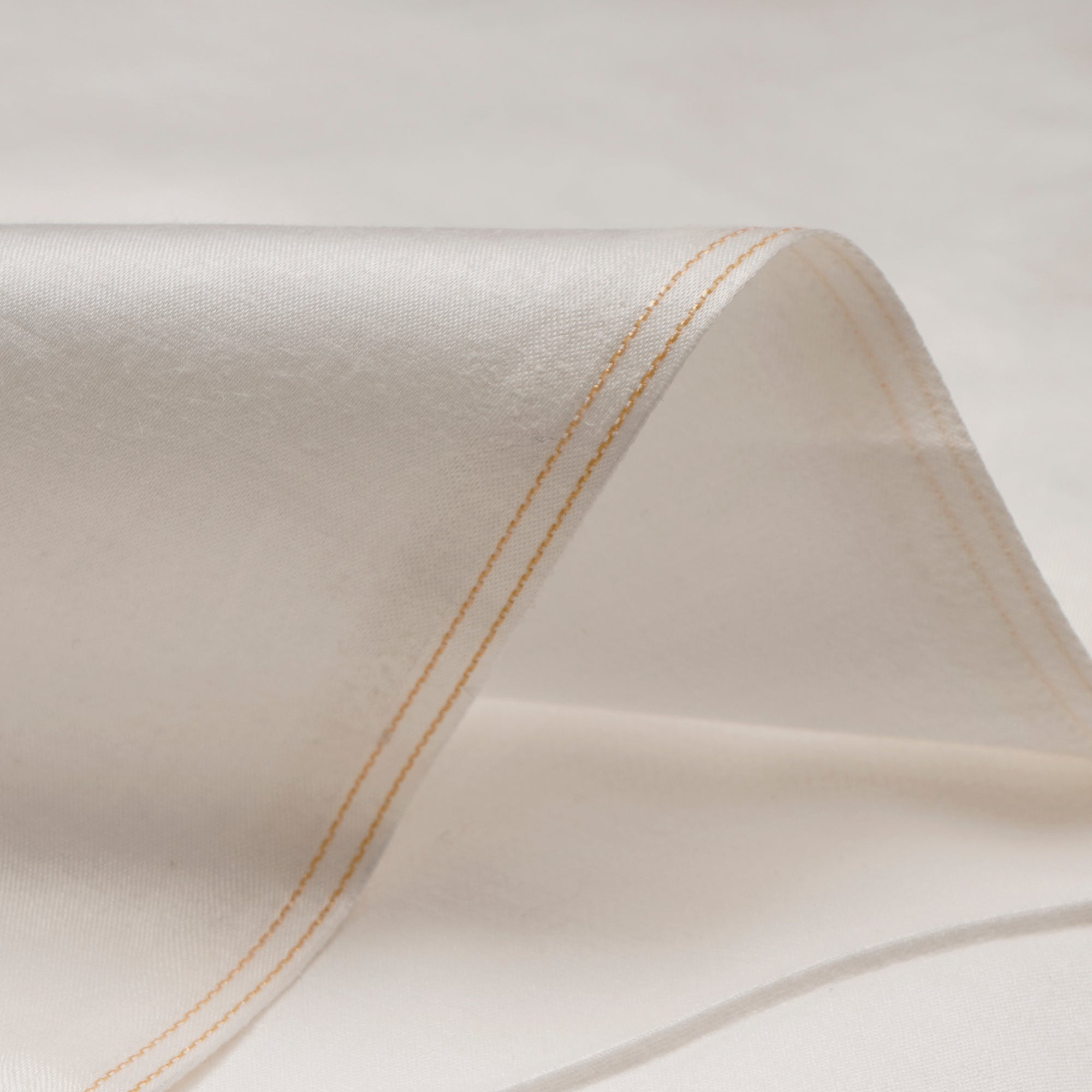 White Dyeable Satin Lycra Fabric